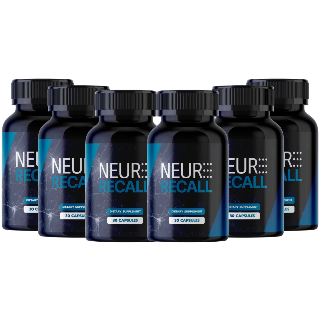 NeuroRecall 6 bottles